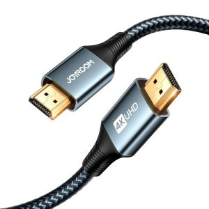 JOYROOM SY-20H1 4K 60Hz HDMI to HDMI Adapter Cable, Length: 2m (Grey)