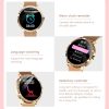 Q8L 1.09 inch IPS Color Screen Bluetooth 5.0 IP67 Waterproof Smart Watch, Support Sleep Monitoring / Blood Oxygen Monitoring / Women Menstrual Cycle Reminder / Multi-exercise Mode (Gold) - Image 9