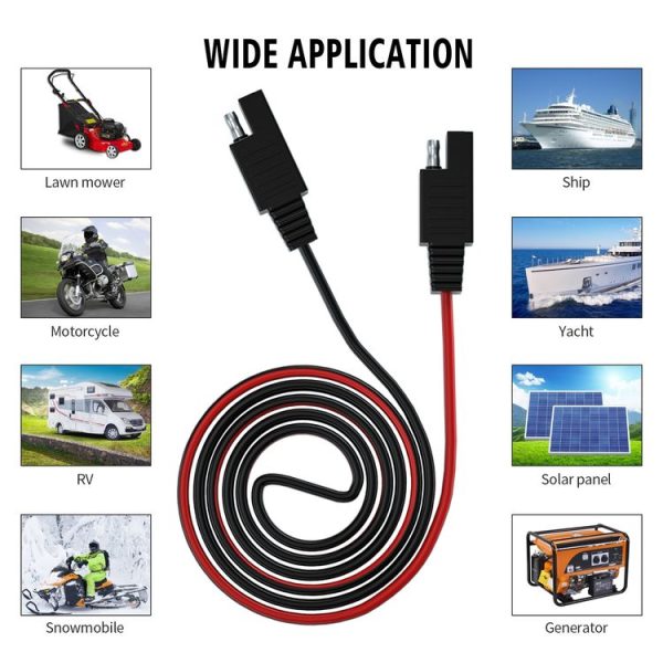 CS-1423B1 1m Double SAE Socket Cable - Image 5