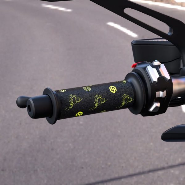 WUPP CS-974B1 Motorcycle Modified Hook and Loop Fastener Intelligent Electric Heating Hand Cover Heated Grip with Three Gear Temperature Control - Image 6