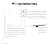 WUPP CS-974B1 Motorcycle Modified Hook and Loop Fastener Intelligent Electric Heating Hand Cover Heated Grip with Three Gear Temperature Control - Image 7