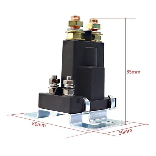 500A Motor Preheating Isolator Switching Power Supply Start Relay, Style: 12V Long Time Type - Image 3