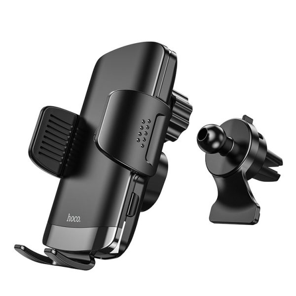Hoco CA84 Car Smart Wireless Charging Holder Bracket (Black) - Image 2