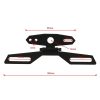 A6321 Motorcycle License Plate Lamp Triangle Bracket with Tool Bag - Image 6