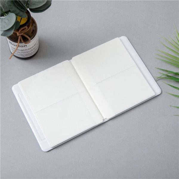 Hollow Heart 64 Pockets Photo Book Album Name Card Holder for Fujifilm Instax Mini 8 / 7s / 70 / 25 / 50s / 90 (Light Purple) - Image 3