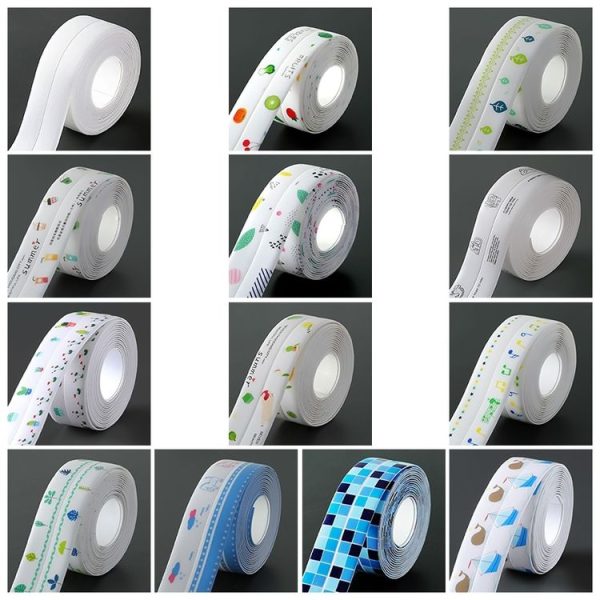 Kitchen Beauty Stitching Stickers Waterproof Mildew Proof Moisture Proof High Temperature Sticker, Style: White Background (Grove) - Image 2