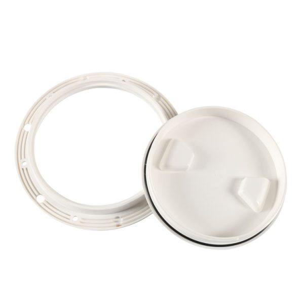 A5942 6 inch Boat / Yacht Round Deck Cover Hatch Case with Screws - Image 3