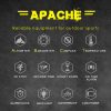 NORTH EDGE Multi-function Waterproof Outdoor Sports Electronic Smart Watch, Support Humidity Measurement / Weather Forecast / Speed Measurement, Style: Silicone Strap (Black) - Image 3