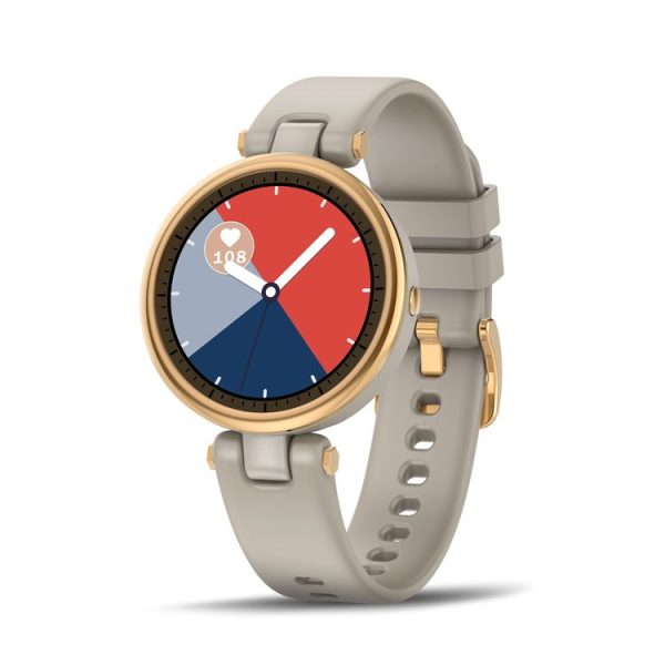 QR01 1.09 inch IPS Touch Screen Bluetooth 5.0 IP67 Waterproof Women Smart Watch, Support Sleep Monitor / Menstrual Cycle Reminder / Heart Rate Monitor / Blood Pressure Monitoring (Dark Coffee)