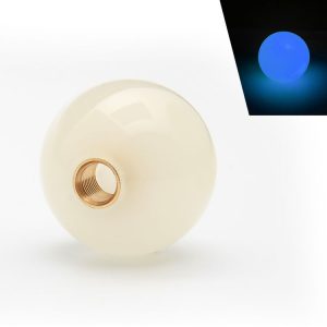 SK-1042 Universal Car Round Luminous Shift Knob with Adapters (Blue)