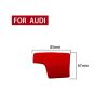 Car Suede Shift Knob Handle Cover B Version for Audi A6 / A7 (2019+) & SQ8 (2017+) & RS6 / RS7 (2019+) & Q8 / S8 (2020+), Suitable for Left Driving (Wine Red) - Image 2