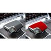 Car Suede Shift Knob Handle Cover B Version for Audi A6 / A7 (2019+) & SQ8 (2017+) & RS6 / RS7 (2019+) & Q8 / S8 (2020+), Suitable for Left Driving (Wine Red) - Image 7