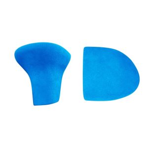 2 PCS / Set Car Suede Shift Knob Handle Cover for Audi A4 / A5 (2013-2016) & A6 (2009-2015) & Q5 (2013-2018), Suitable for Left Driving (Sky Blue)