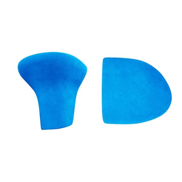 2 PCS / Set Car Suede Shift Knob Handle Cover for Audi A4 / A5 (2013-2016) & A6 (2009-2015) & Q5 (2013-2018), Suitable for Left Driving (Sky Blue)