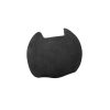 Car Suede Shift Knob Handle Cover for Audi A3 (2014+) / Q2 (2018+) / S3 (2014+) / TT (2015+), Suitable for Left Driving (Black Grey)