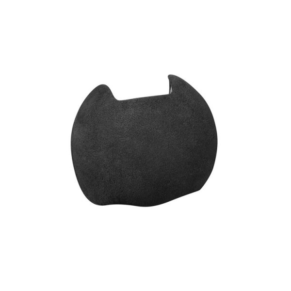 Car Suede Shift Knob Handle Cover for Audi A3 (2014+) / Q2 (2018+) / S3 (2014+) / TT (2015+), Suitable for Left Driving (Black Grey)