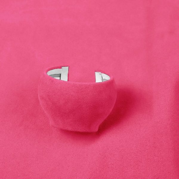 Car Suede Shift Knob Handle Cover for Audi A3 (2010-2013) / Q3 (2013-2018) / TTRS (2013-2020), Suitable for Left Driving (Pink) - Image 5