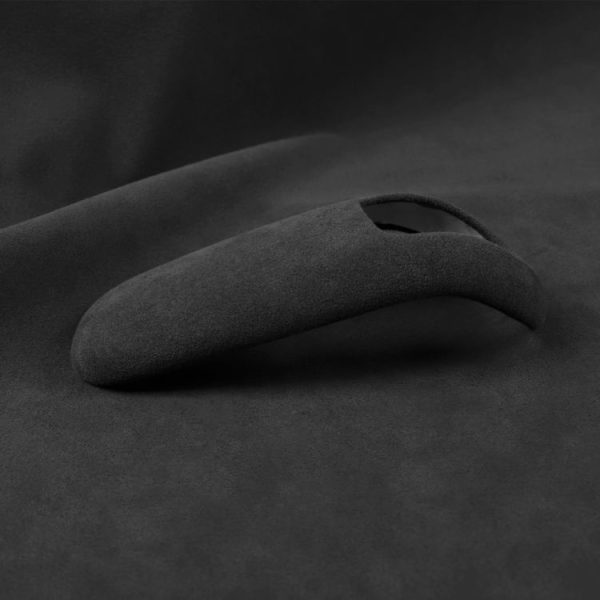 Car Suede Shift Knob Handle Cover for Audi A8 (2011-2017), Suitable for Left Driving (Black Grey) - Image 3