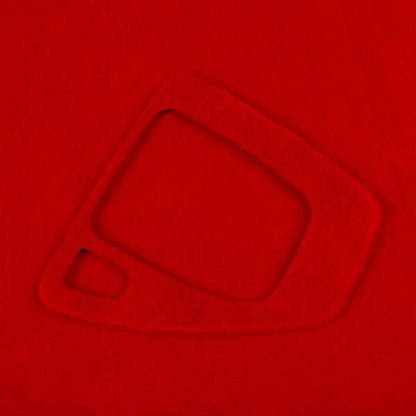 Car Suede Wrap Gear Panel Decorative Sticker for BMW 3 Series 2005-2012, Left Drive (Wine Red) - Image 3