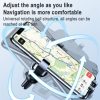 TORRAS W63 Alloy Gravity Car Air Outlet Holder (Shiny Black) - Image 4