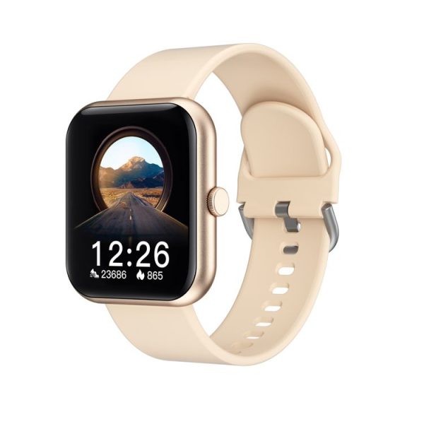 Zeblaze ideapro i8 1.7 inch IPS Color Screen Bluetooth 5.0 IP67 Waterproof Smart Watch, Support Sleep Monitor / Heart Rate Monitor / Music Control / Sports Mode (Gold)