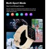 Zeblaze ideapro i8 1.7 inch IPS Color Screen Bluetooth 5.0 IP67 Waterproof Smart Watch, Support Sleep Monitor / Heart Rate Monitor / Music Control / Sports Mode (Gold) - Image 8
