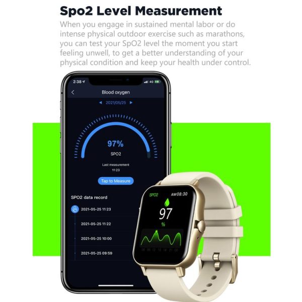 Zeblaze GTS 2 1.69 inch Touch Screen Bluetooth 5.0 IP67 Waterproof Smart Watch, Support Sleep Monitor / Heart Rate Monitor / Bluetooth Calling / Sports Mode (Black) - Image 5
