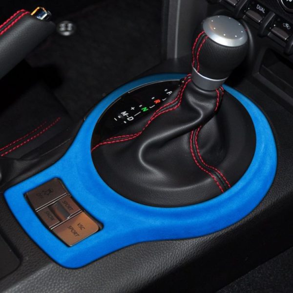 Car Suede Wrap Gear Cover for Subaru BRZ / Toyota 86 2013-2020, Left and Right Drive Universal (Sky Blue) - Image 5