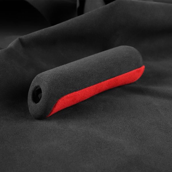 Car Suede Wrap Handbrake Grip Cover for Subaru BRZ / Toyota 86 2013-2020, Left and Right Drive Universal (Black Red) - Image 2