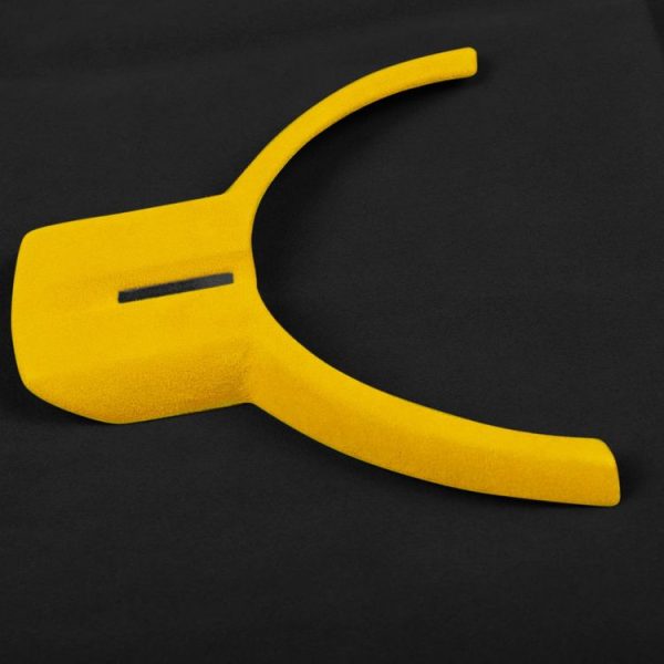 Car Suede Wrap Steering Wheel Decoration Sticker for Subaru BRZ / Toyota 86 2013-2020, Left and Right Drive Universal (Yellow) - Image 4