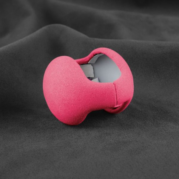 Car Suede Wrap Gear Handle Head Cover for Ford Mustang 2015-2021, Left and Right Drive Universal (Pink) - Image 4