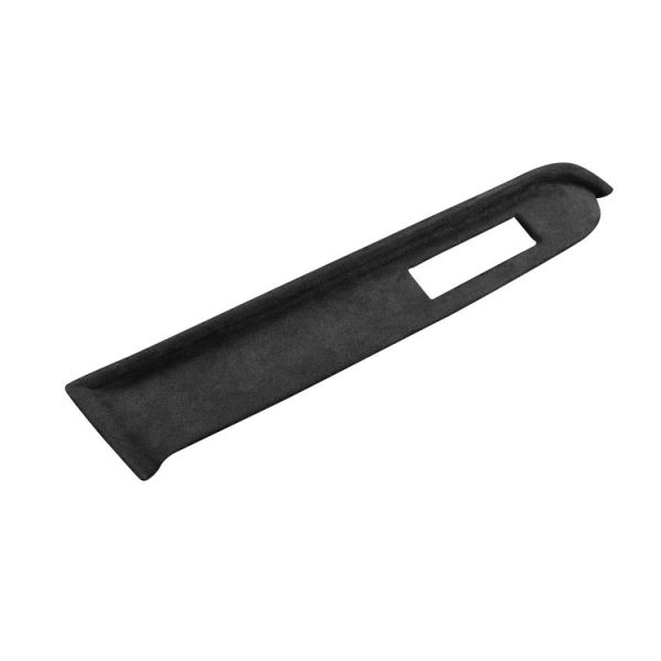 Car Suede Wrap Instrument Decorative Strip for Ford Mustang 2015-2021, Left Drive (Black Grey) - Image 4