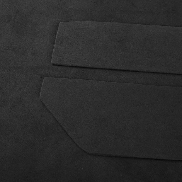 Car Suede Wrap Instrument Decorative Strip for Ford Mustang 2010-2014, Left Drive (Black Grey) - Image 4