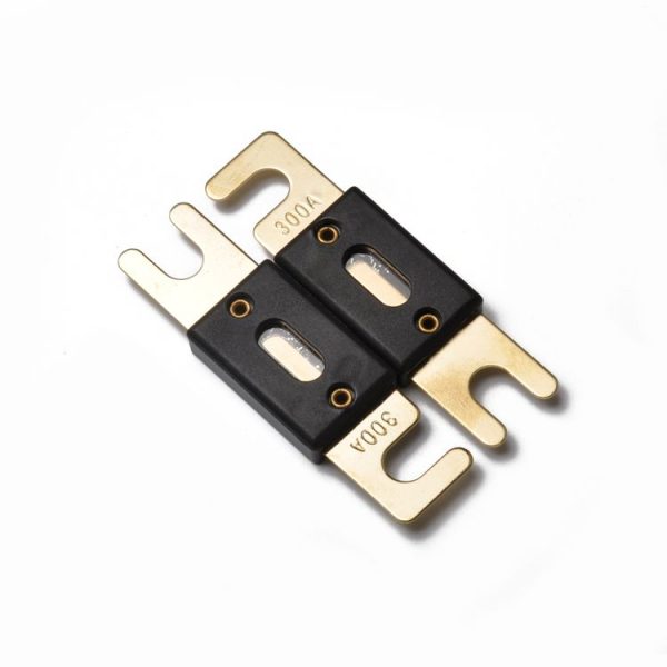 A0110 5 PCS 300A Gold-plated Large Forkbolt Car ANL Fuse - Image 4
