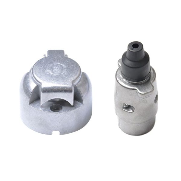 A0202 12V 7 Pin Plug & Socket Wiring Lights Trailer Adapter Connector EU Plug - Image 2