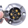 A0202 12V 7 Pin Plug & Socket Wiring Lights Trailer Adapter Connector EU Plug - Image 6