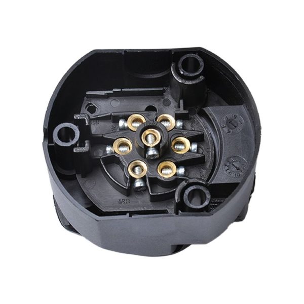A0226 12V 7-pin Plastic Trailer Connector Socket + Plug EU - Image 5