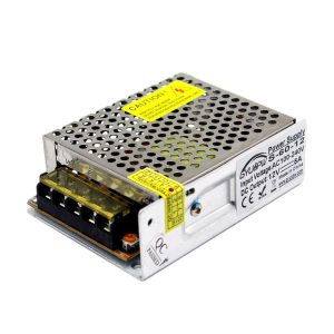 S-60-12 DC12V 5A 60W LED Regulated Switching Power Supply, Size: 110 x 79 x 36mm