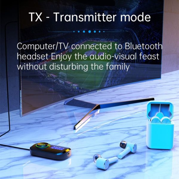 T5 2 in 1 Car Bluetooth Transmitter Receiver MP3 Player - Image 5