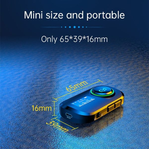 T5 2 in 1 Car Bluetooth Transmitter Receiver MP3 Player - Image 8
