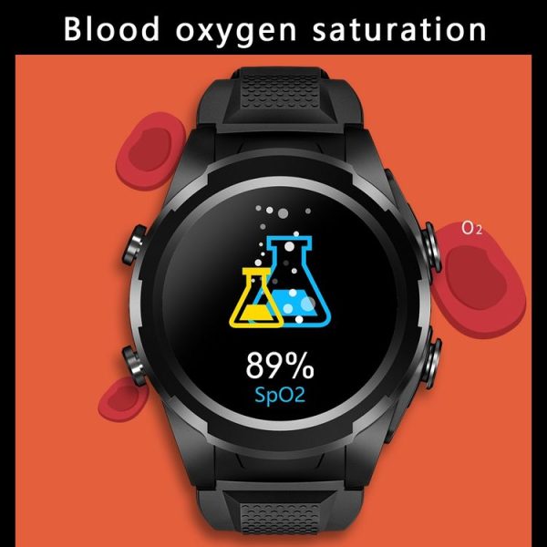 F6 1.28 inch IPS Screen 2 in 1 Bluetooth Earphone Smart Watch, Support Heart Rate & Blood Oxygen Monitoring / Bluetooth Music, Style: Steel Strap (Black) - Image 8