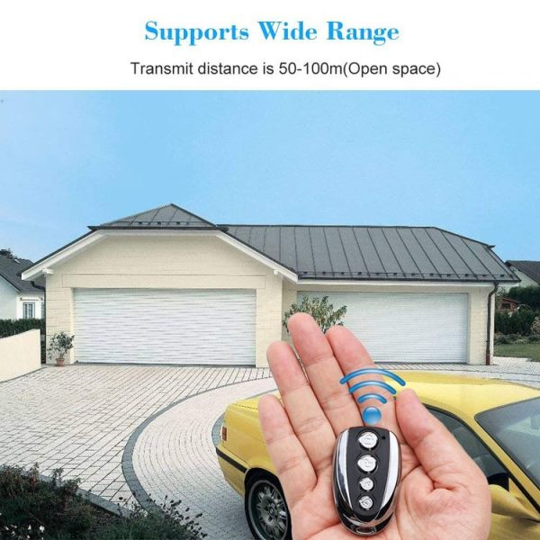 K18 Universal U-shaped Copy Electric Rolling Shutter Door Gate Garage Remote Controller, Frequency: 315MHZ - Image 4