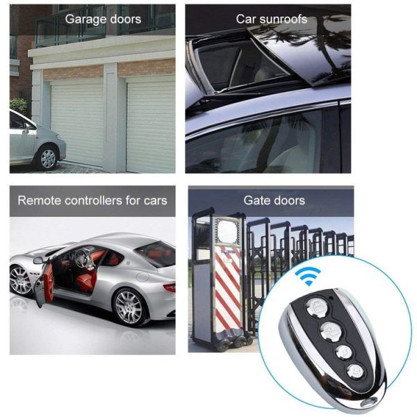 K18 Universal U-shaped Copy Electric Rolling Shutter Door Gate Garage Remote Controller, Frequency: 433MHZ - Image 5