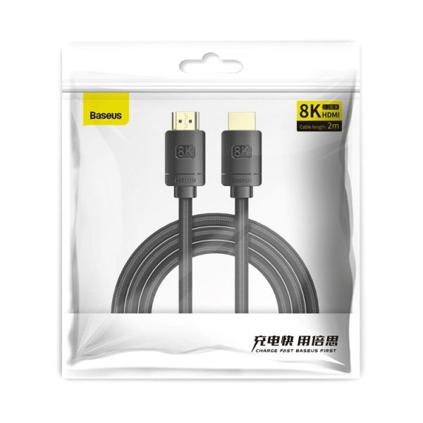 Baseus WKGQ000101 HD Seires HDMI 8K to HDMI 8K HD Same Screen Conversion Cable, Length: 2m - Image 8