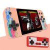 G3 Macaron 3.5 inch Screen Handheld Game Console for Dual Players Built-in 800 Games (Pink)