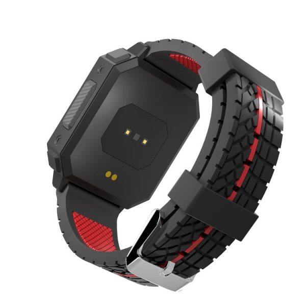 HOTWAV C1 1.69 inch Full Touch Screen Smart Watch, IP67 Waterproof Support Heart Rate & Blood Oxygen Monitoring / Multiple Sports Modes (Red) - Image 4