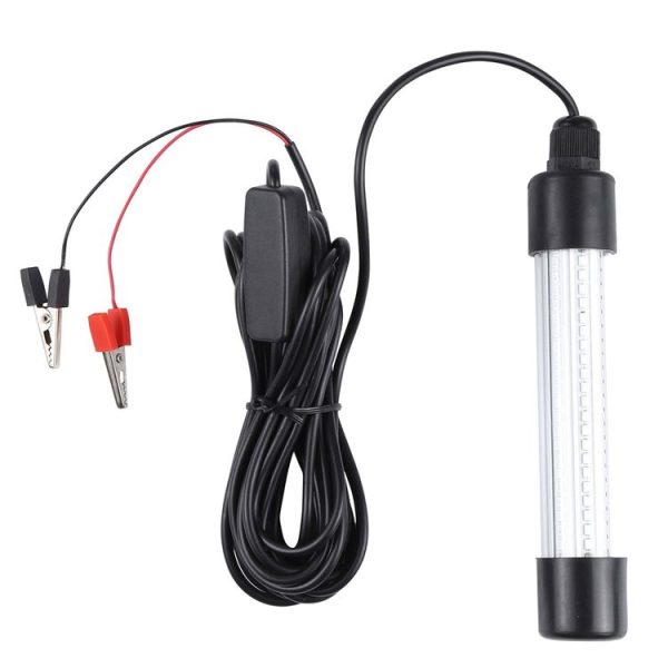 LED Fishing Light Underwater Luminous Lure Lamp, AC / DC 12-24V (Warm White) - Image 2