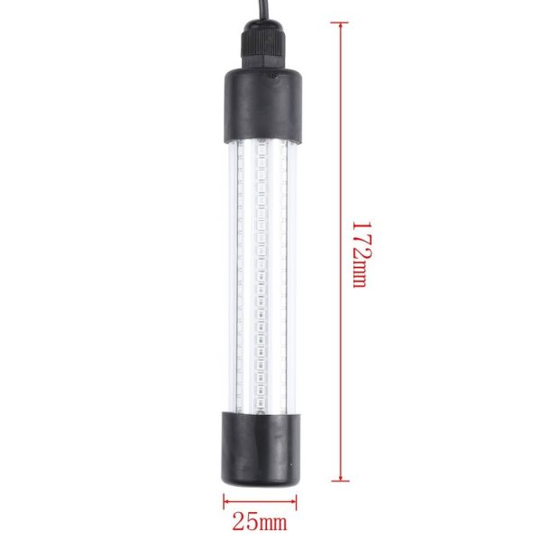 LED Fishing Light Underwater Luminous Lure Lamp, AC / DC 12-24V (Warm White) - Image 3