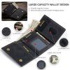 DG.MING M1 Series 3-Fold Multi Card Wallet (Black) - Image 5