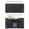 DG.MING M1 Series 3-Fold Multi Card Wallet (Black) - Image 6
